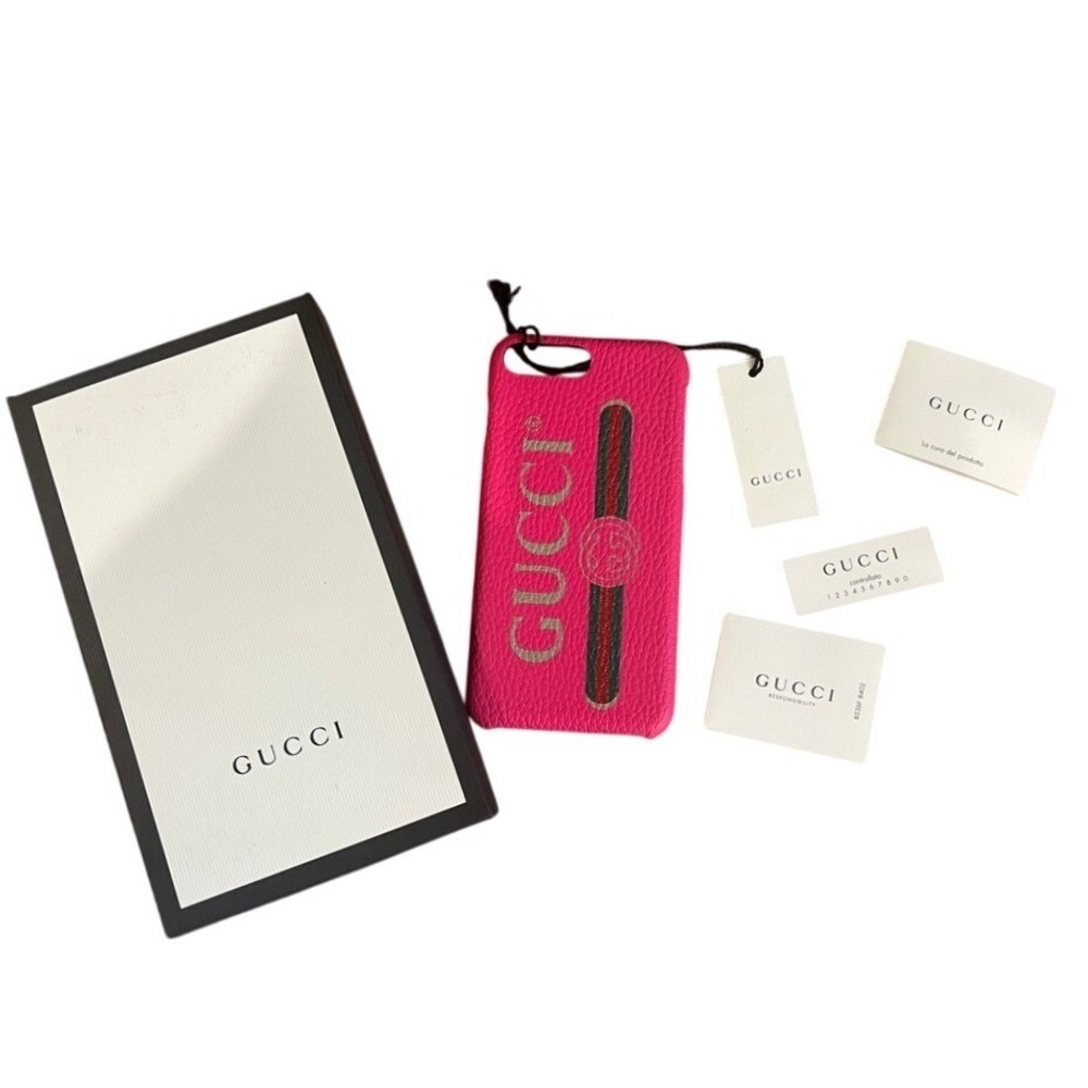 NIB Gucci IPhone Cover for‎ XS with Paperwork